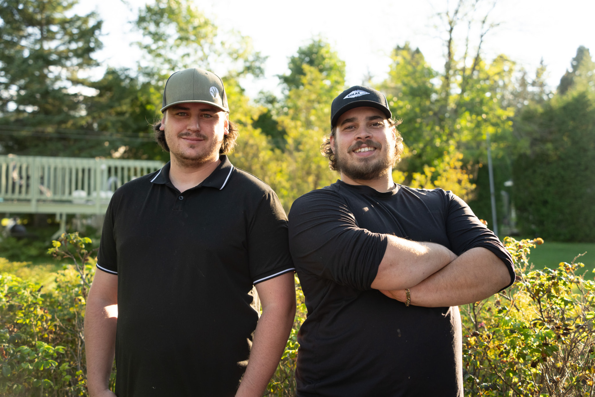Les deux entrepreneurs des Entreprises Alaskan Déneigement