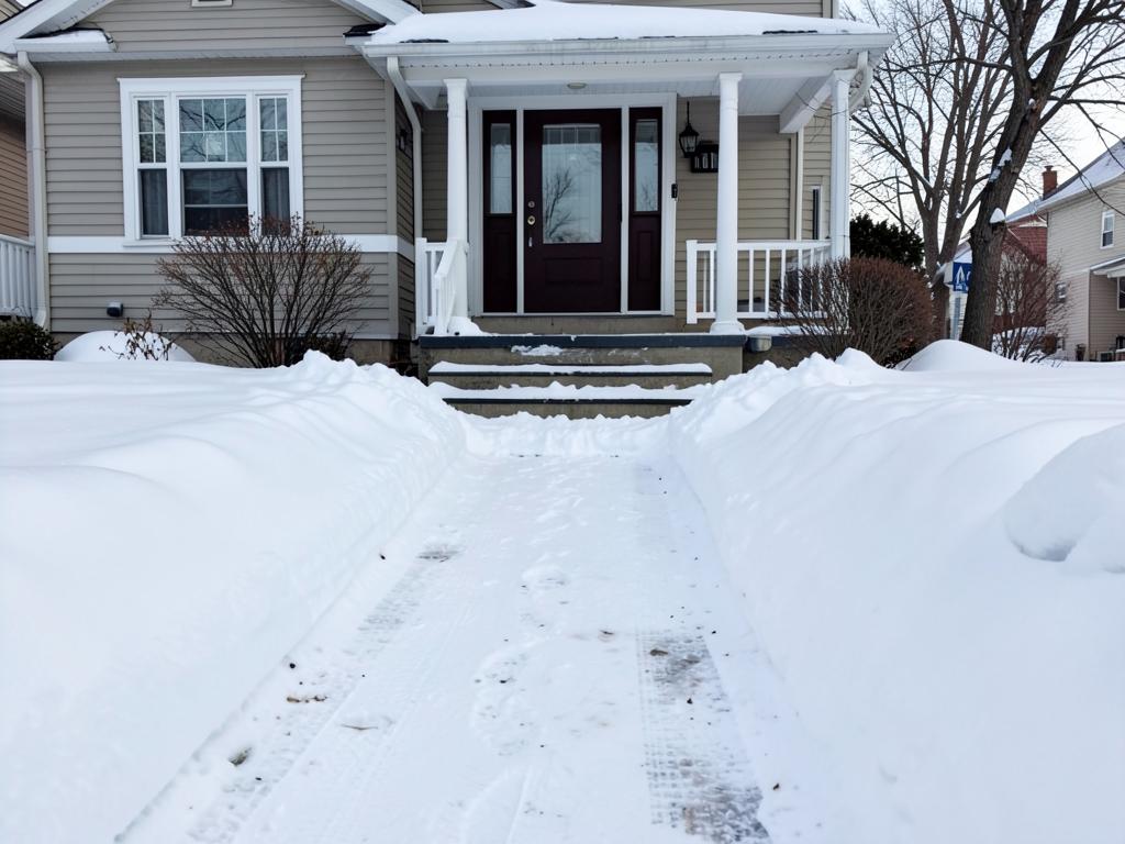 Déneigement manuel